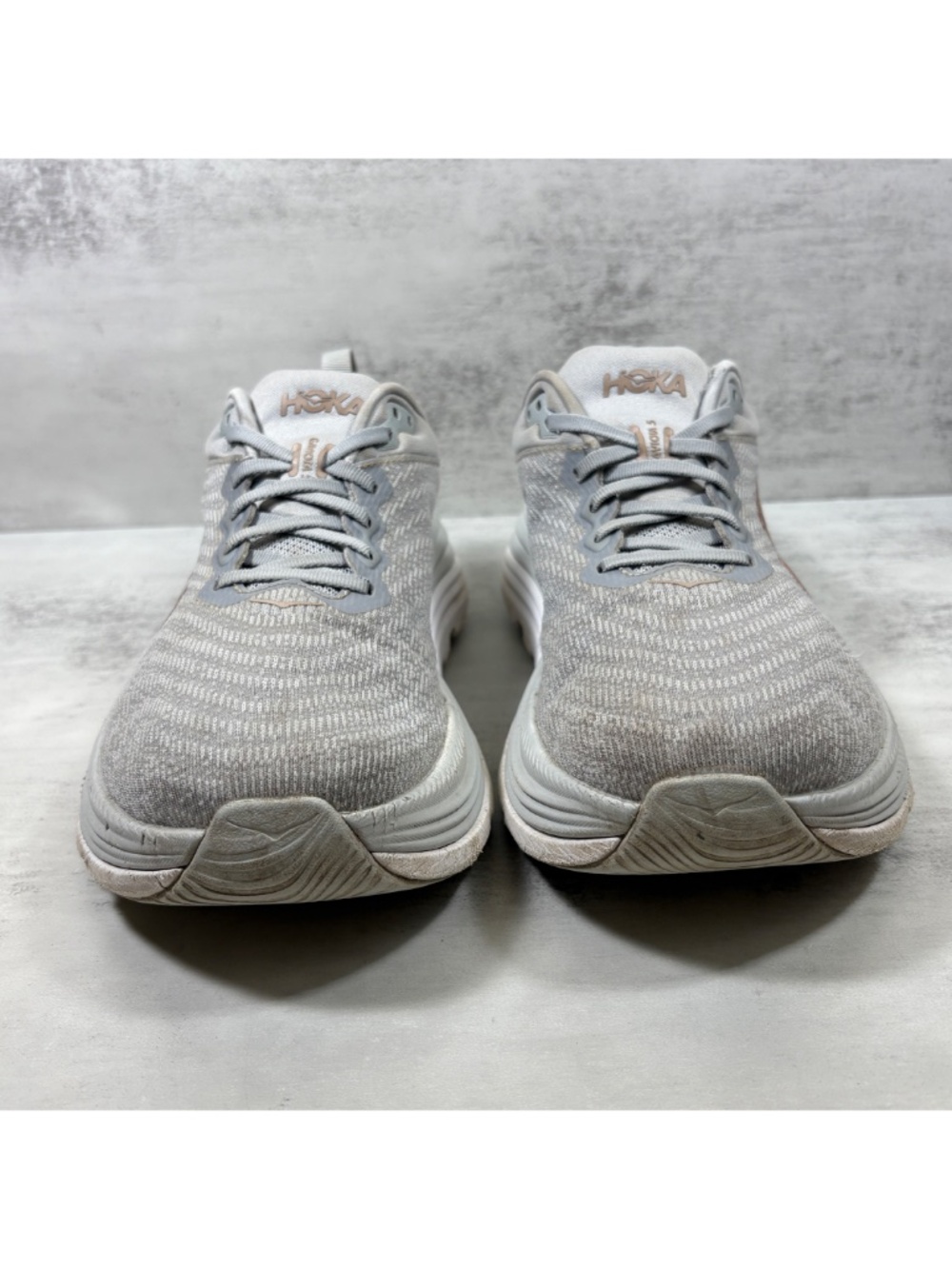 Hoka One One Gaviota 5 Running Shoes - Women's Size 8.5D Wide - Gray - Picture 3 of 11